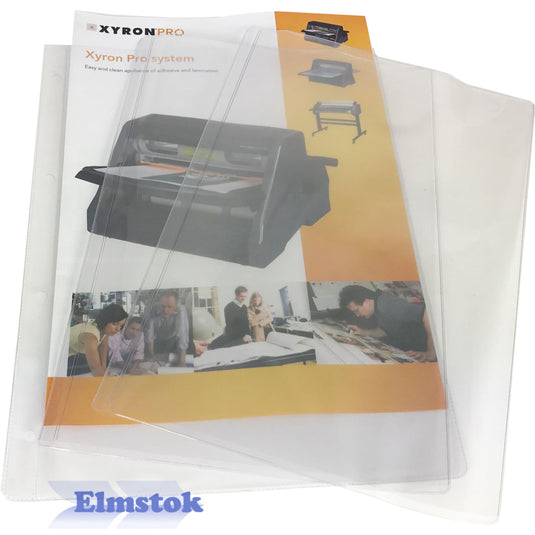 KG200100SC Clear PVC Binder Pockets A4 Overall (100)