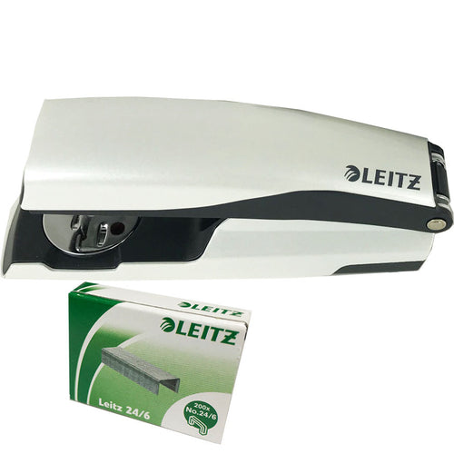 Leitz WOW NeXXT 30 Stapler White/Silver