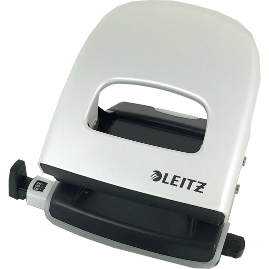 Leitz WOW NeXXT 30 Hole Punch White/Silver