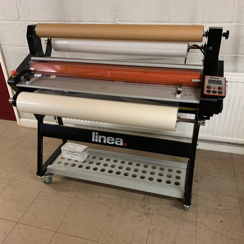 As New Linea DH1100 Wide-Format Roll-Fed A0 Laminator Encapsulator