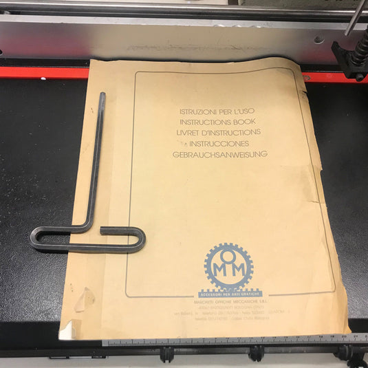 Pre-owned OMM Concorde 92 Wide-Format Electric Paper Drill
