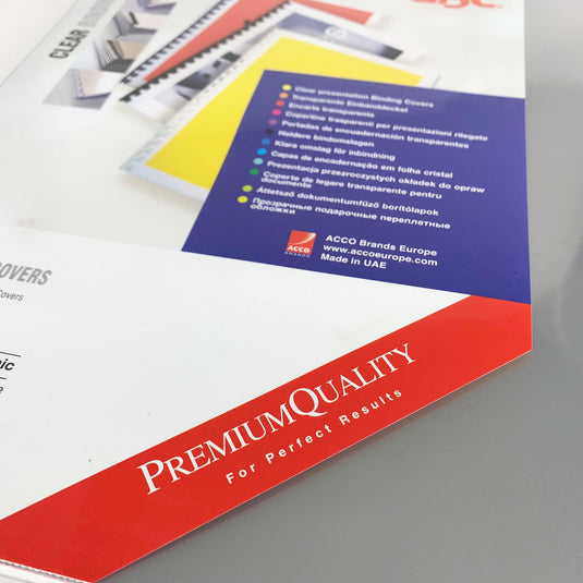 Branded Premium Quality PVC 240Micron A3 Clear Sheets (100)