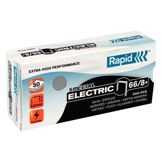 Trade Box Rapid 66/8 Staples (12 Packs)