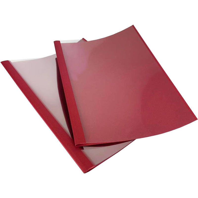 Load image into Gallery viewer, Esselte A4 Red Burgundy 1.5mm Thermal Binding Covers (100)
