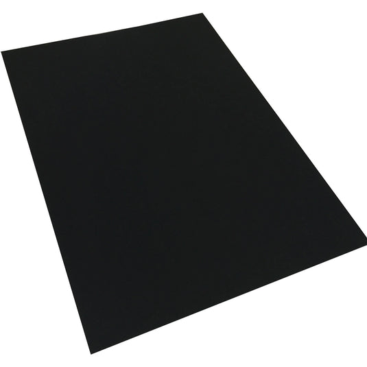 Renz A4 Black Leathergrain Embossed Binding Report Covers (100)