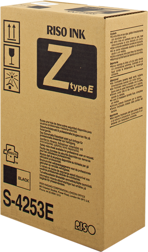 Riso Z-Type S-4253 MZ Black Ink - Box 2