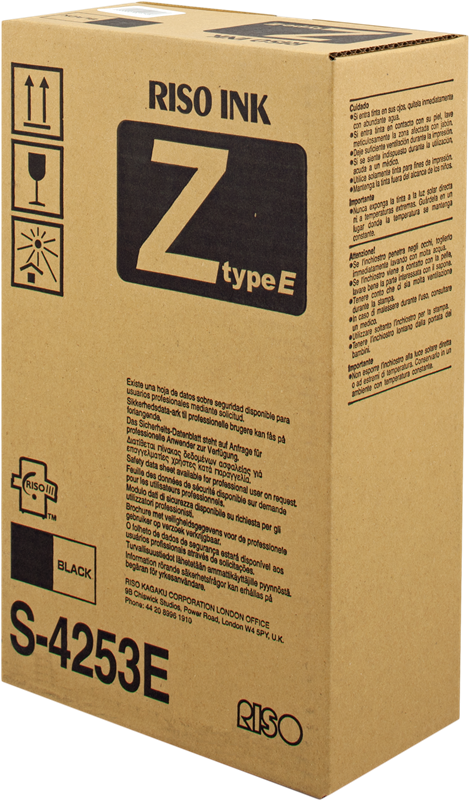 Riso FII-Type S-8113 or S-7612 EZ MZ SF Black Ink - Box 2 Riso FII-Type S-8113 or S-7612 EZ MZ SF Black Ink - Box 2