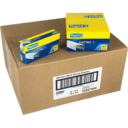 Wholesale Box Rapid 66/7 Staples (50 Packs)