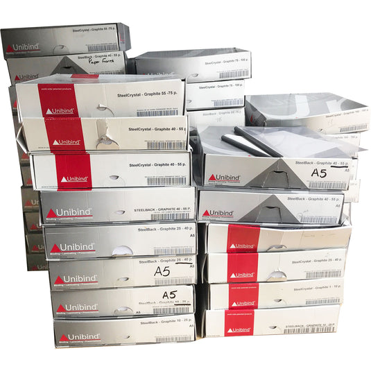 Ex-demo Unibind S225 Thermal Binder With 2, 000+ Covers