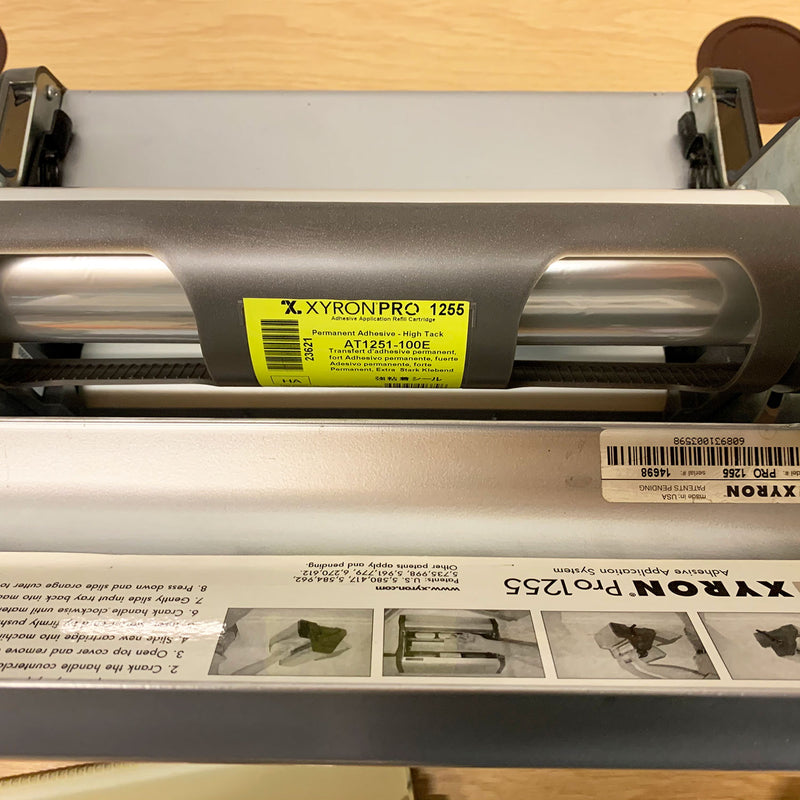 Load image into Gallery viewer, Used Xyron Pro 1255 A3 Machine With Part Used Permanent Adhesive
