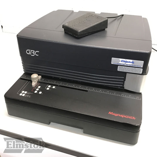 Pre-used GBC Magnapunch 1.0 Electric Wire 2:1 Binding Punch