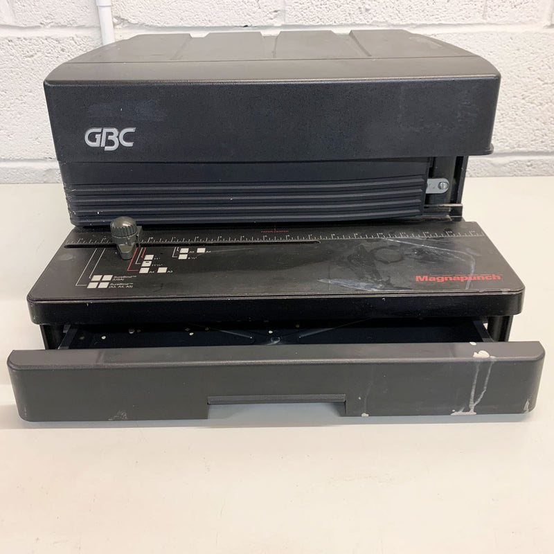 Load image into Gallery viewer, Used GBC Magnapunch 1.0 Heavy-Duty Binding Punch - PG34105
