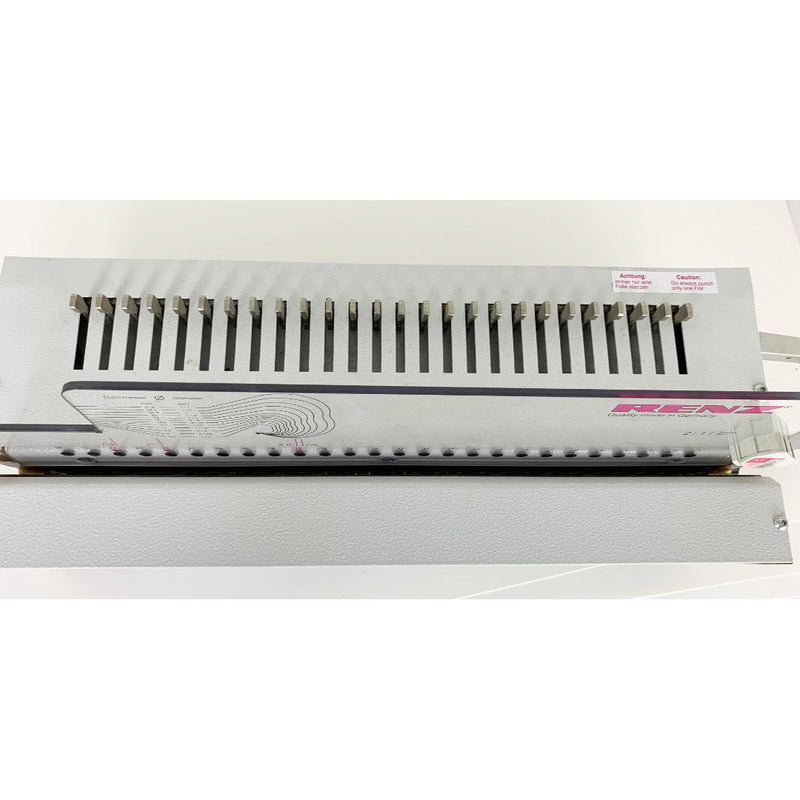 Load image into Gallery viewer, Pre-owned Renz DTP340M/A 2:1 Round-Hole Wire Tool Punch Die
